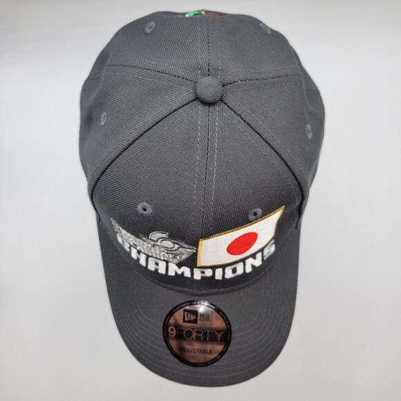 Japan Baseball 2023 World Baseball Classic Champions Hat 9FORTY Gray New Era - Picture 6 of 11